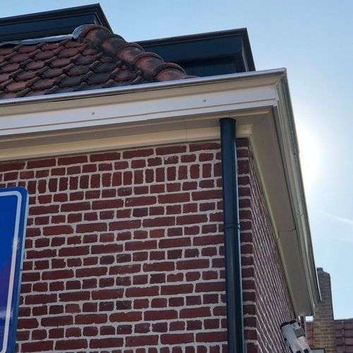 Foto van dakgoot in Hilvarenbeek